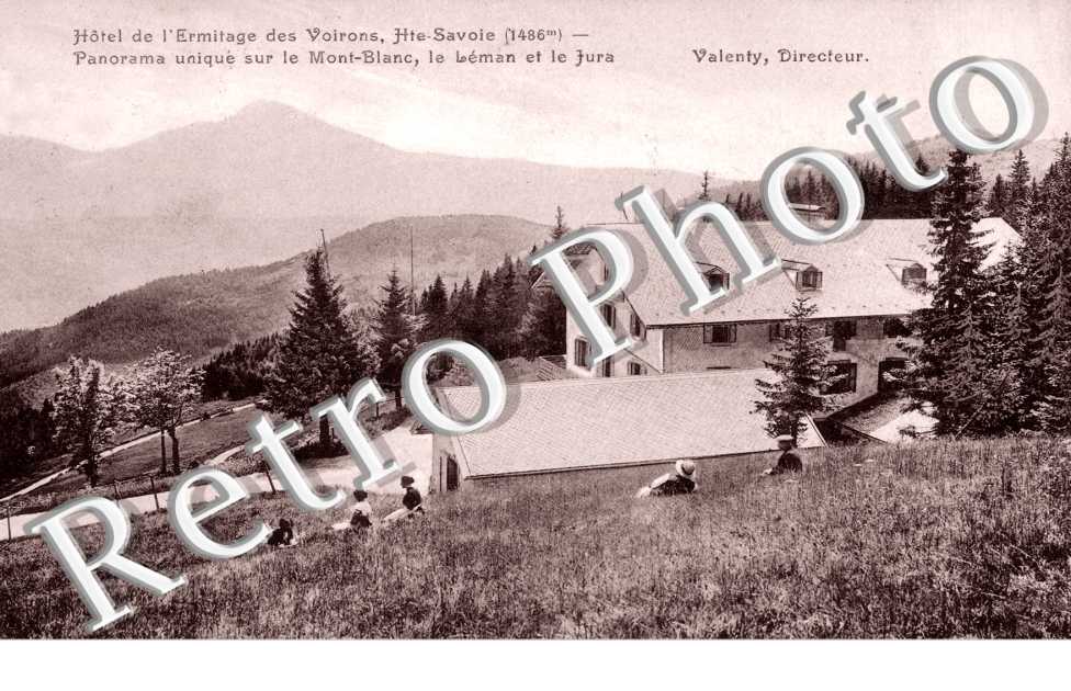 Hotel de l&#039;Ermitage des Voirons  - panorama sur le Mont-Blanc