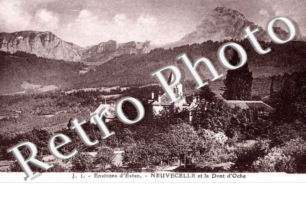 vue générale et la Dent d&#039;Oche (1930)