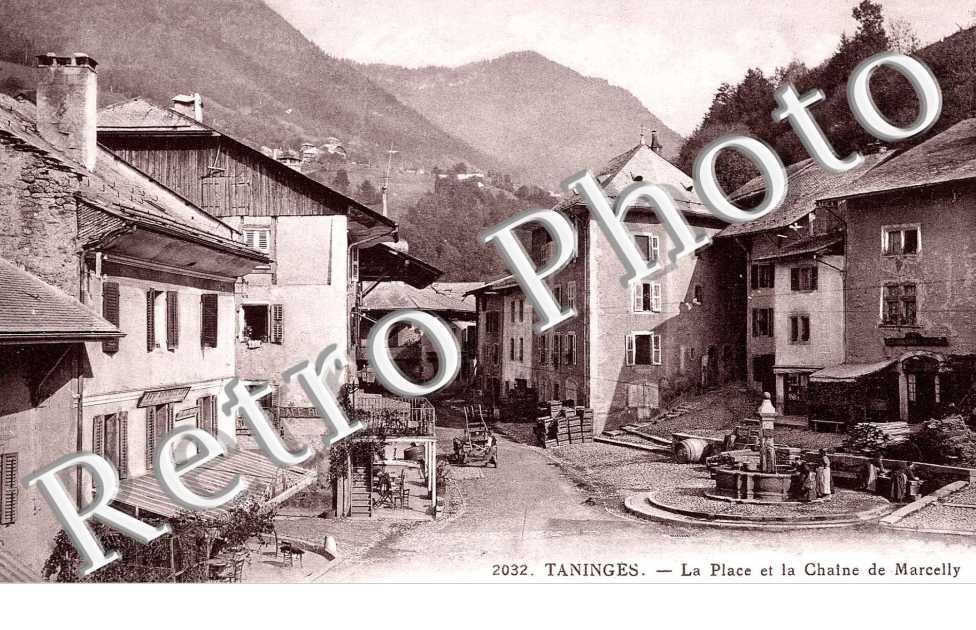 La place et la chaine de Marcelly