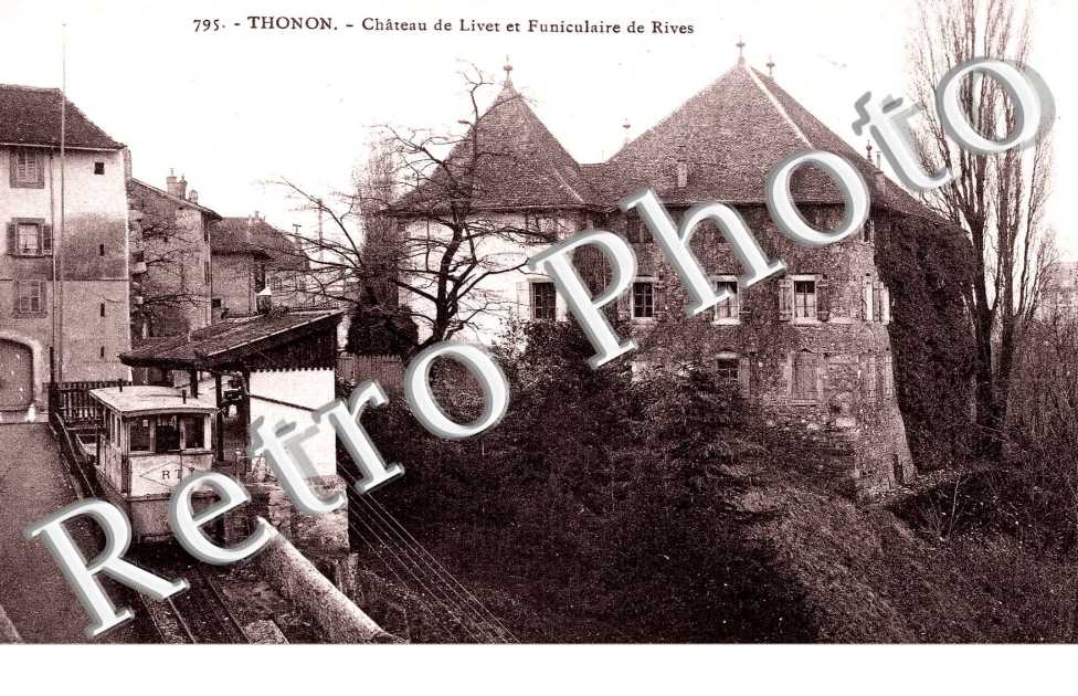 CHATEAU DE LIVET ET FUNICULAIRE DE RIVES