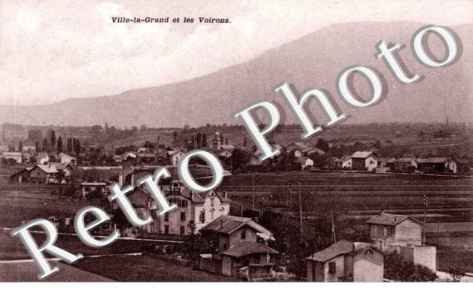 Vue générale et les Voirons