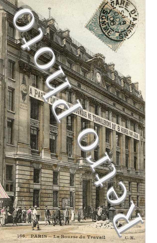 La bourse du Travail Rue du Chateau d&#039;Eau