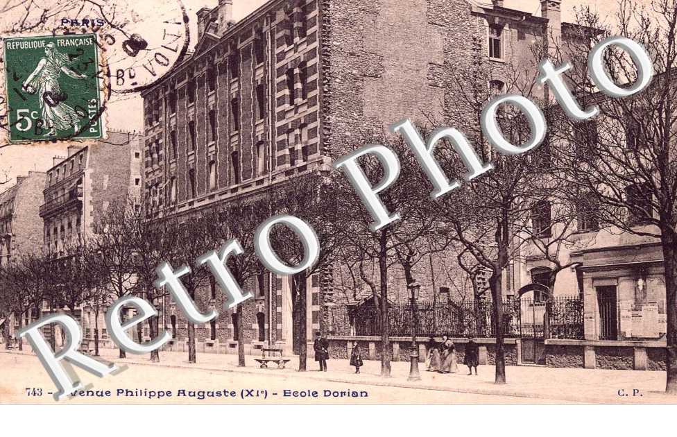 Avenue Philippe Auguste  Ecole Dorian