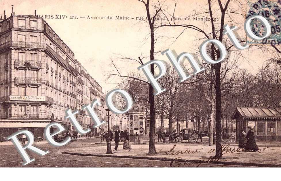AVENUE DU MAINE RUE GASSENDI