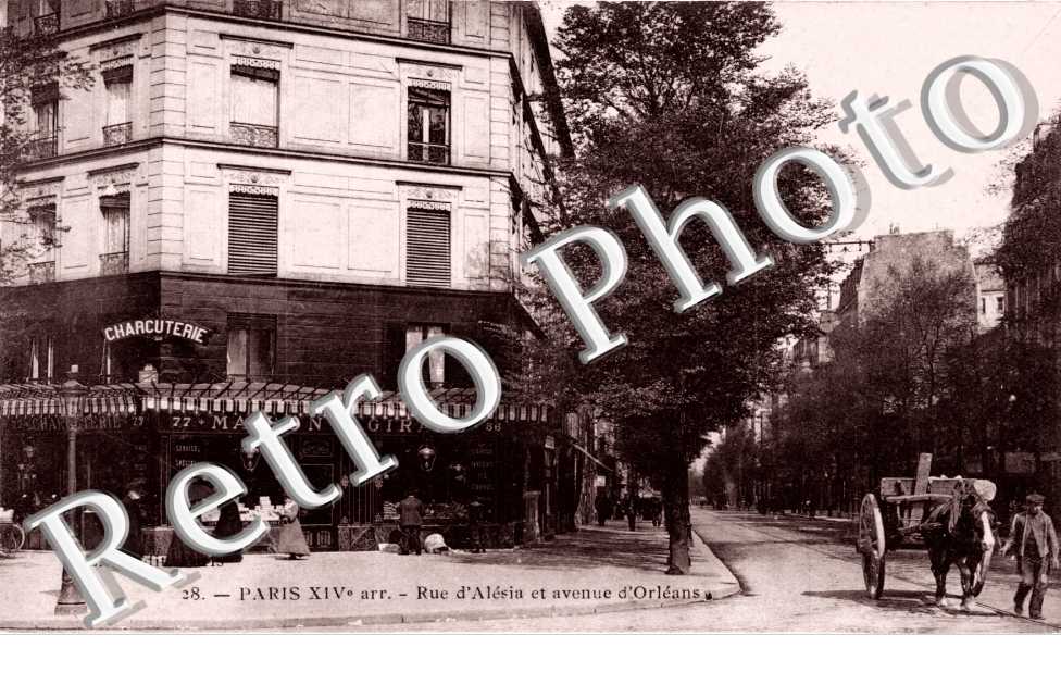 RUE D&#039;ALESIA et avenued&#039;ORLEANS