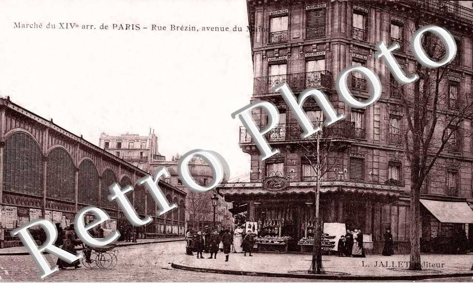 Marche du 14eme rue Brezin, avenue du Maine