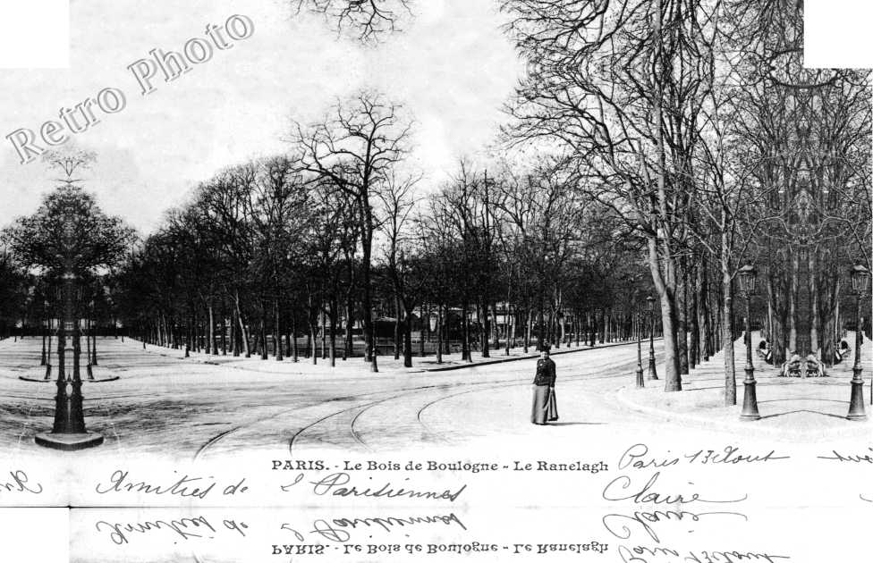 Le bois de Boulogne - le Ranelagh