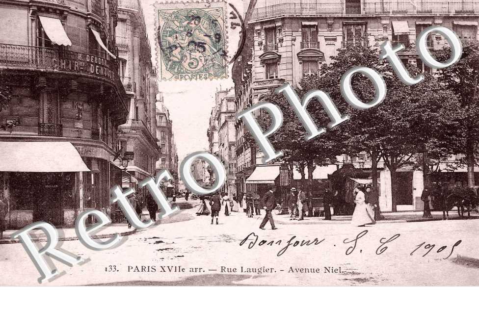 Rue Laugier - Avenue Niel