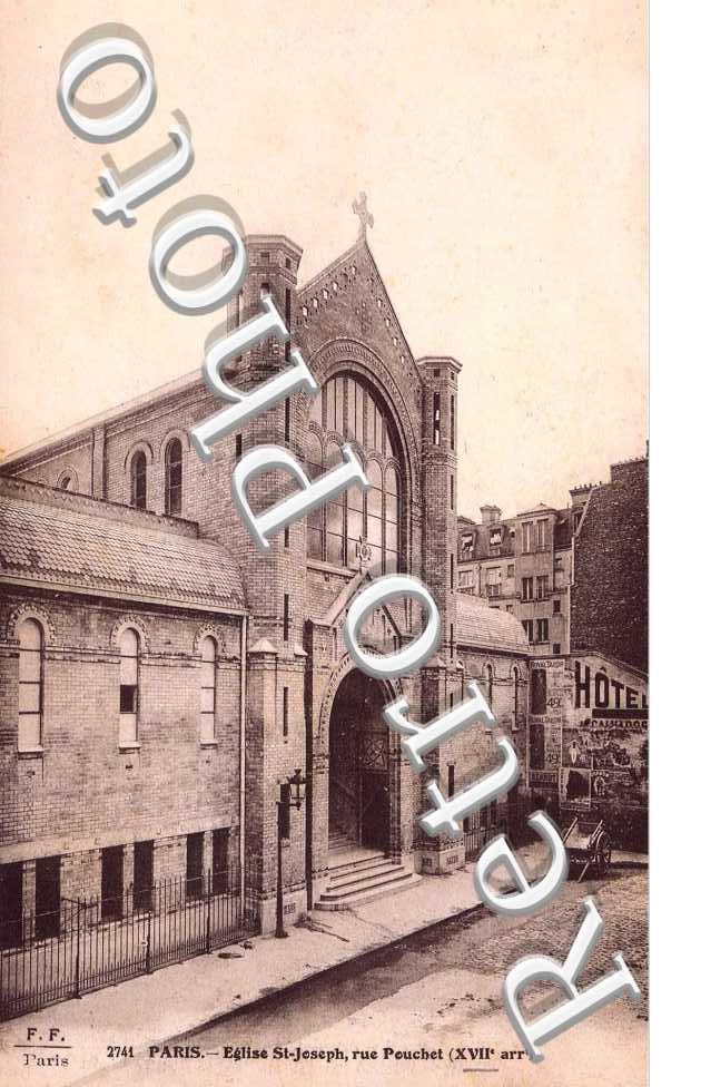 Rue Pouchet Eglise Saint Joseph