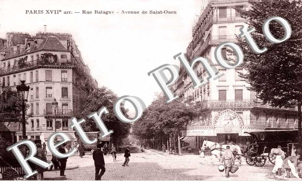 Rue Balagny - Avenue de Saint Ouen