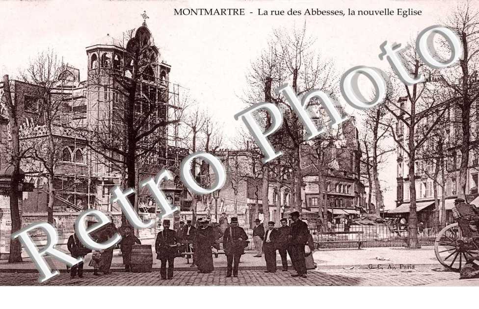 la rue des Abbesses