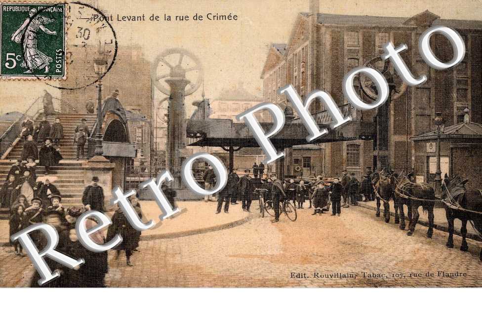 Pont Levant de la Rue de Crimee