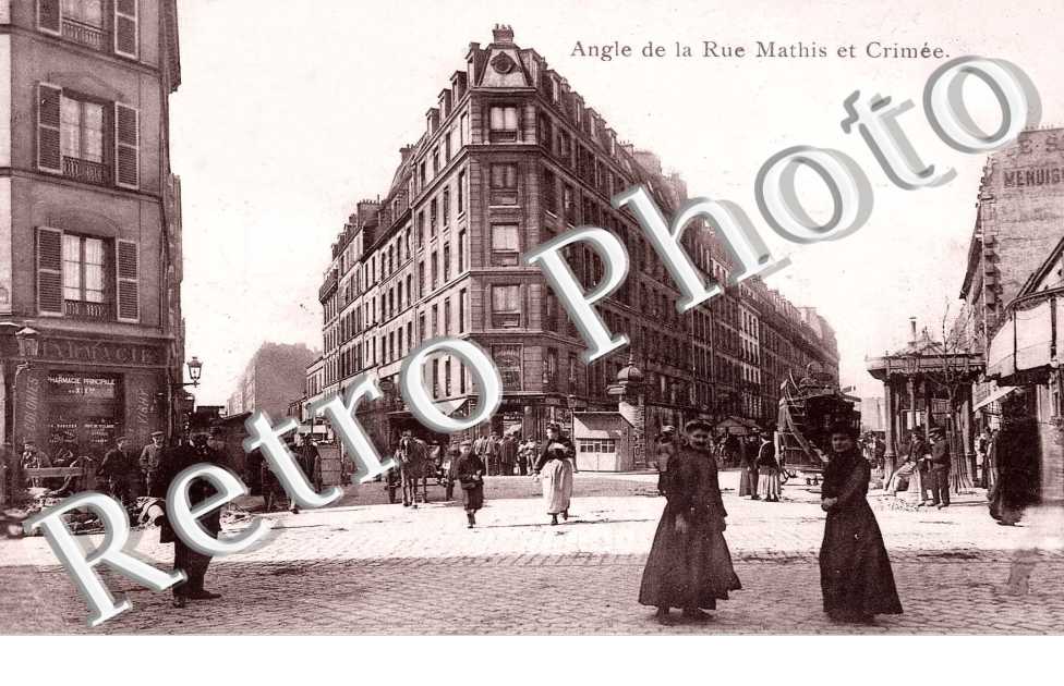 ANGLE DE LA RUE MATHIS ET CRIMEE
