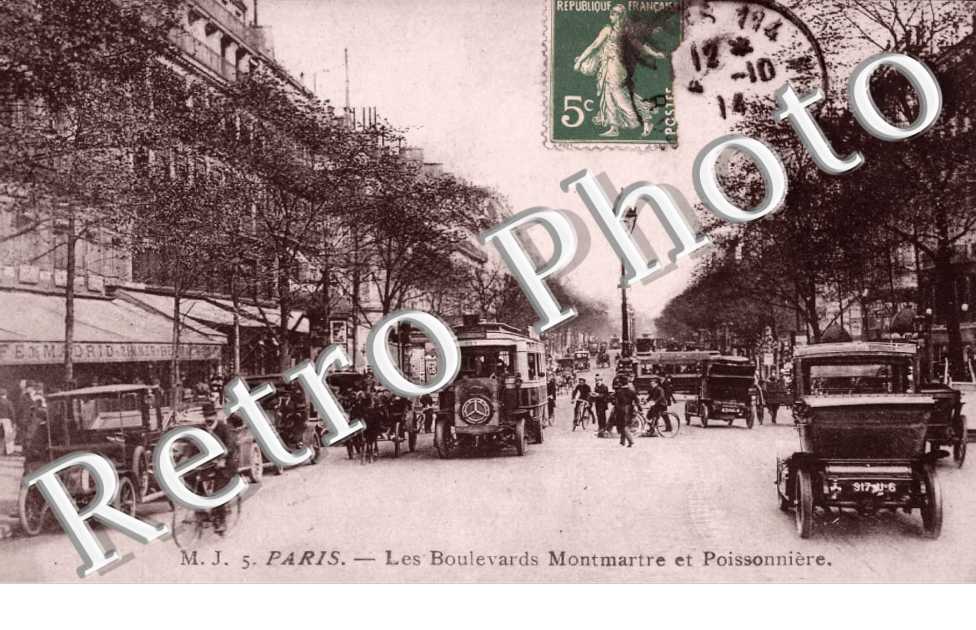 BOULEVARDS MONTMARTRE ET POISSONNIERE