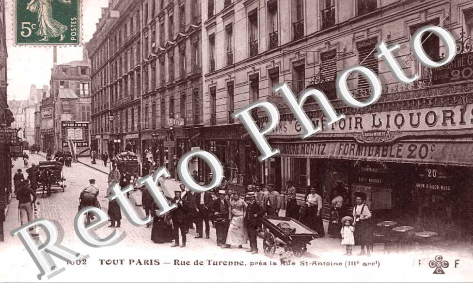 rue de Turenne pres rue Saint Antoine