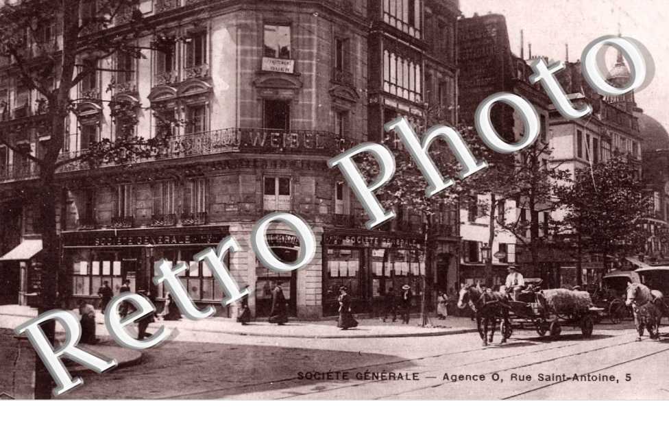 societe generale agence o rue St Antoine