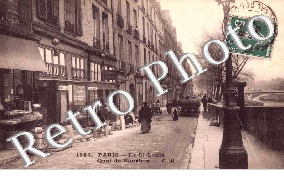 ILE ST LOUIS QUAI DE BOURBON