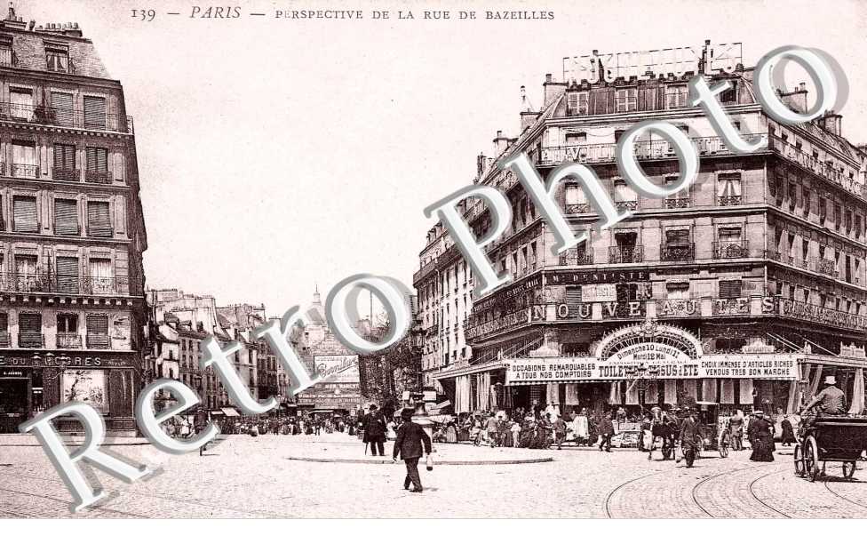 perspective de la rue de Bazeilles