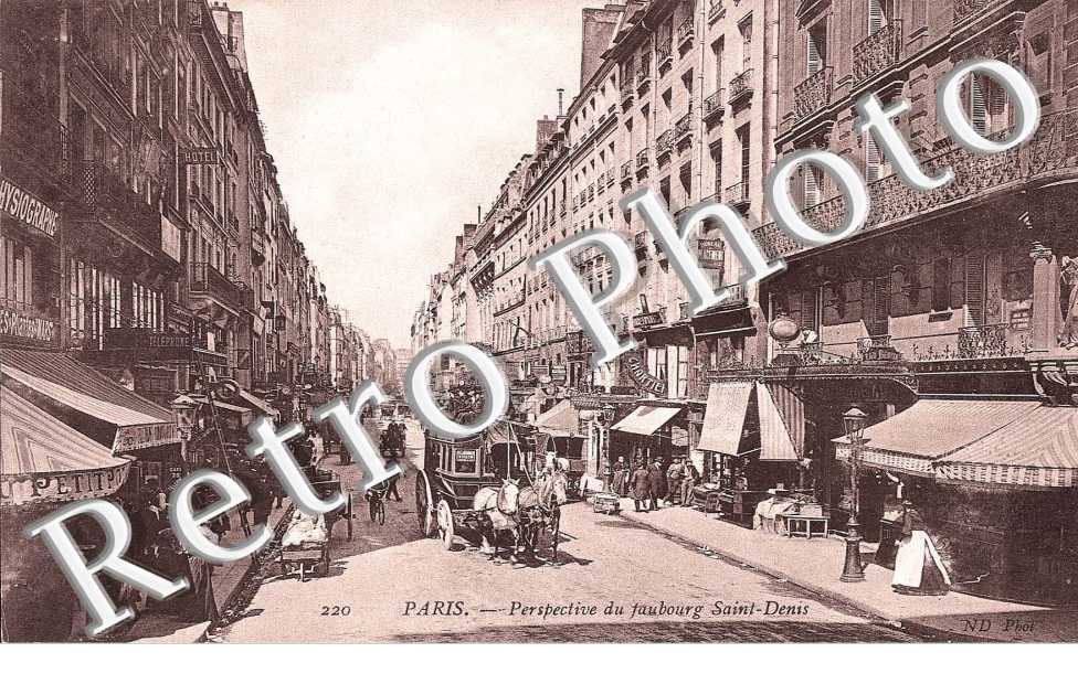 Perspective du Faubourg Saint Denis
