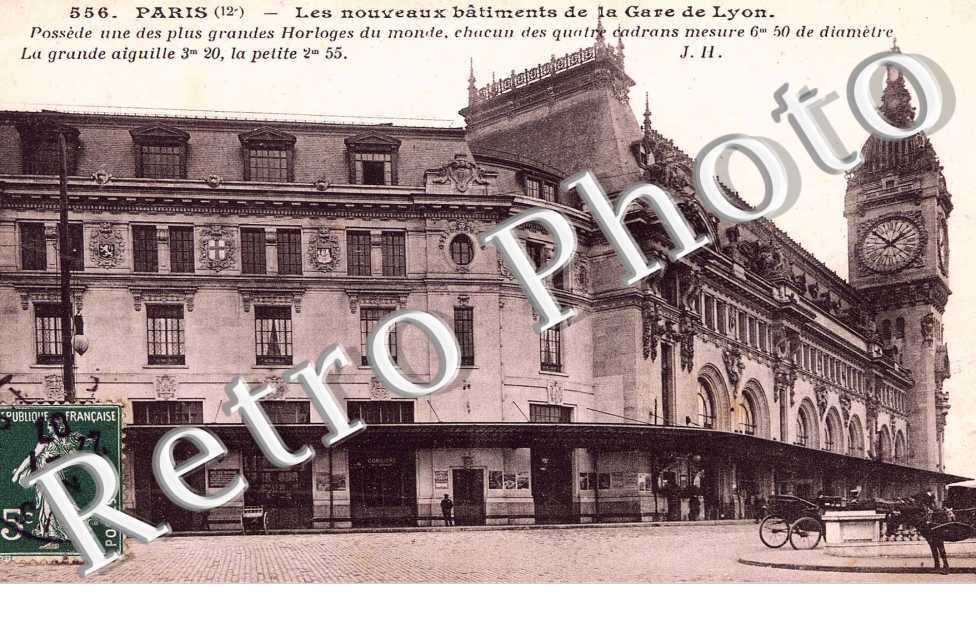 LES NOUVEAUX BATIMENTS de la gare de Lyon