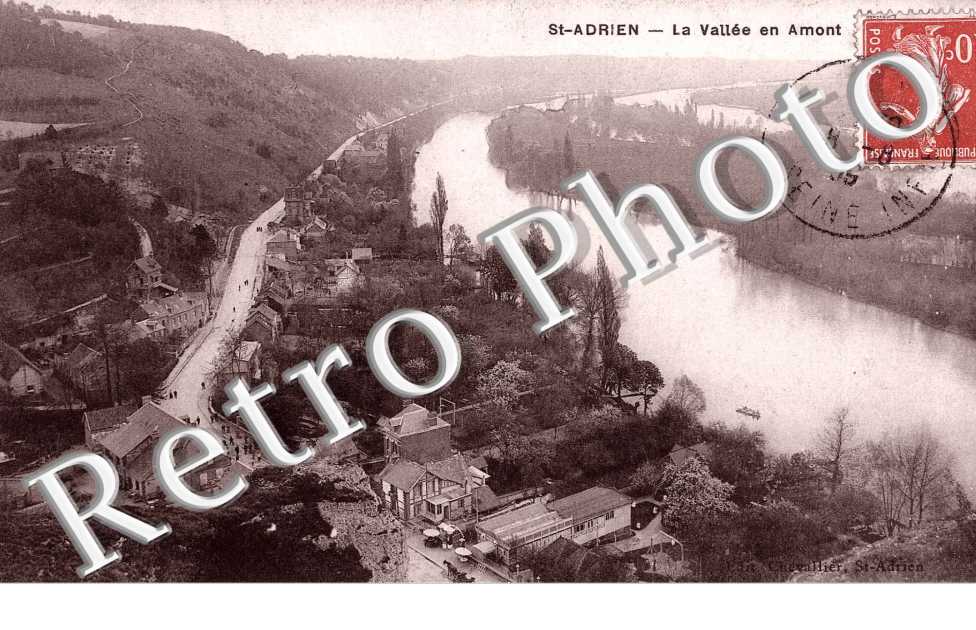 Saint Adrien - La vallee en amont