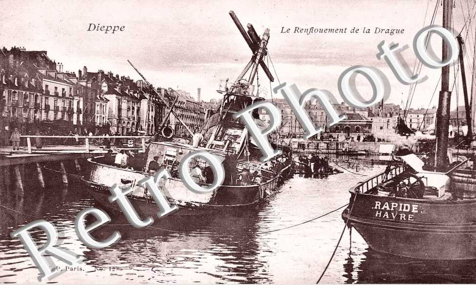 Renflouement de la drague - bateau