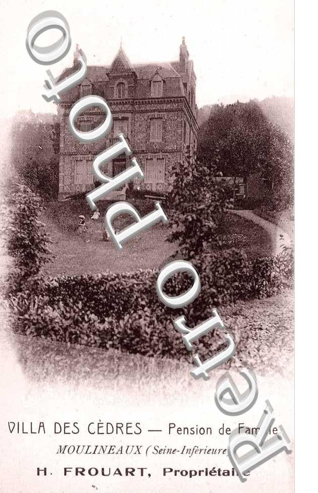 Villa des cedres - Pension de famille - H. Frouart proprietaire