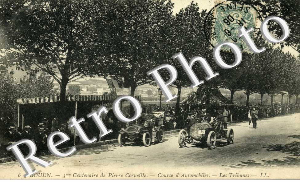 3e centenaire de Pierre Corneille - course automobile - les tribunes - sport