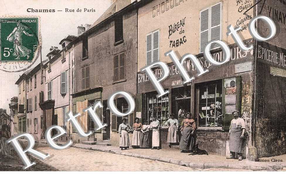 Rue de paris (toilee couleur)