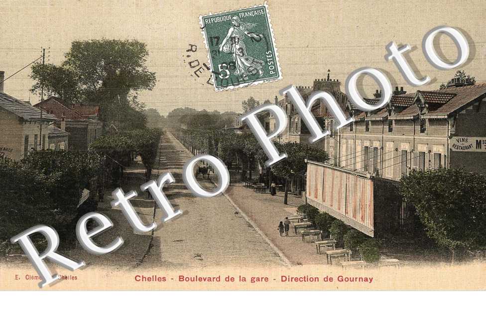 Boulevard de la gare - direction de Gournay 