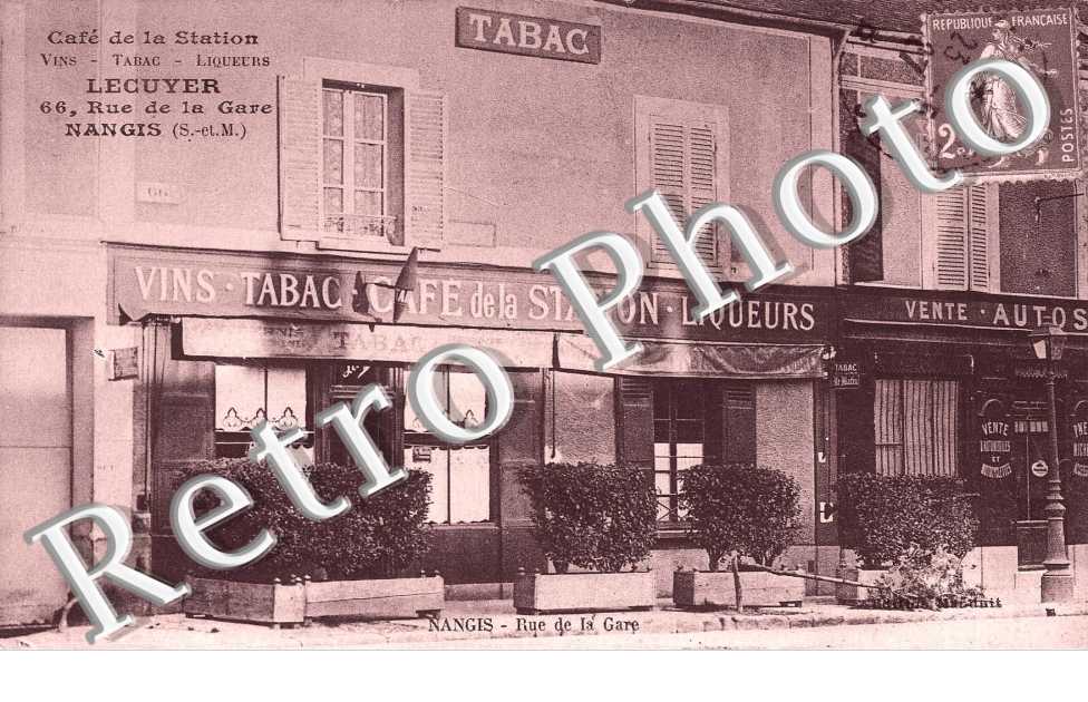 Cafe de la Station - Lecuyer - 66, rue de la Gare