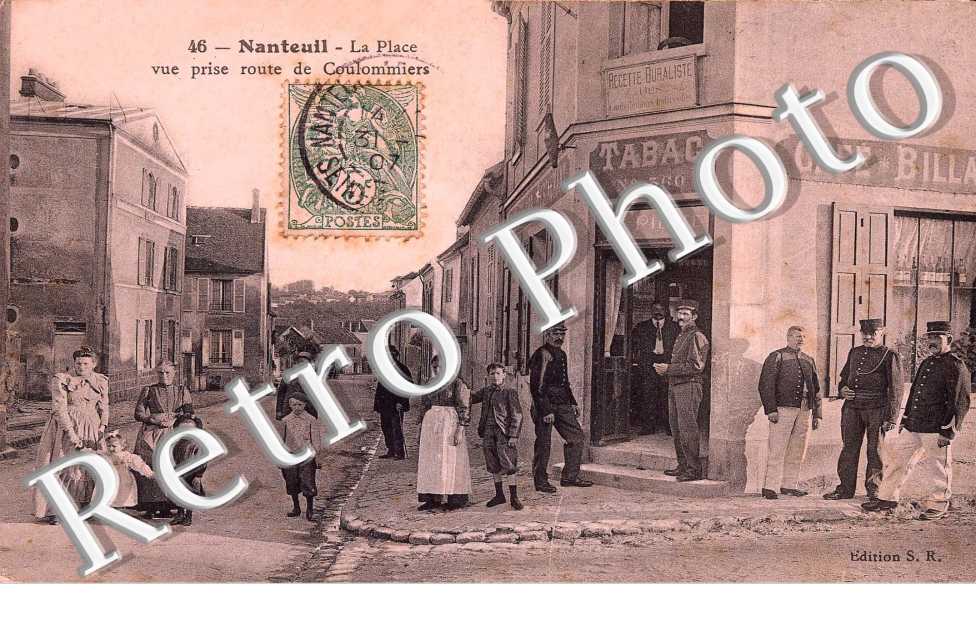 La place vue prise route de Coulommiers