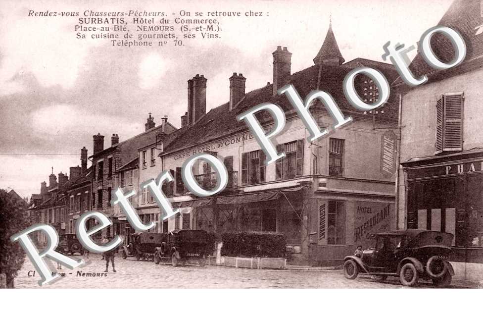 Hôtel du Commerce chez Surbatis - Place au blé - Rendez-vous Chasseurs, Pêcheurs 