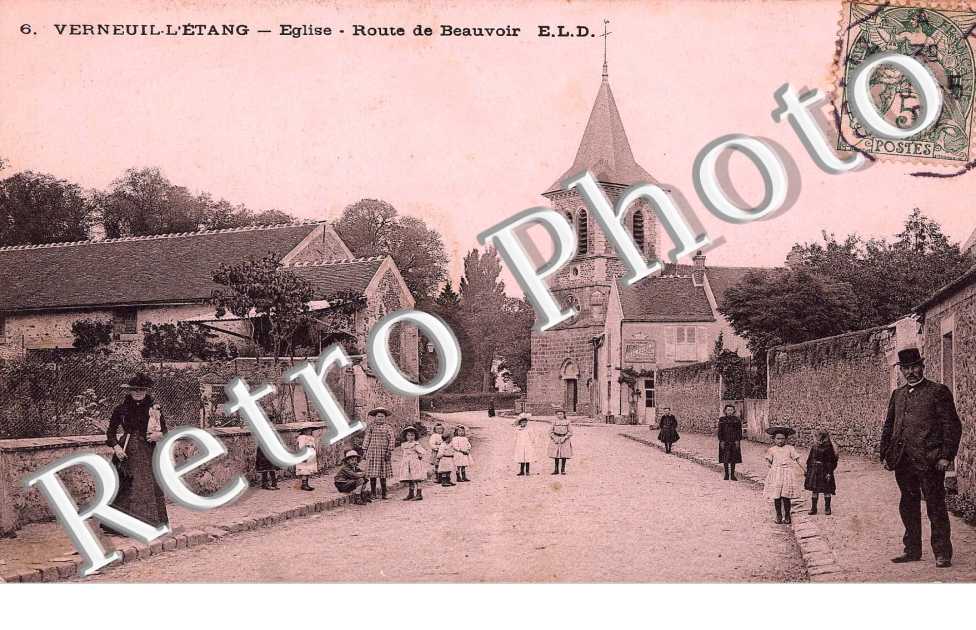 Route de Beauvoir - Eglise