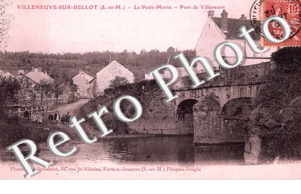 Le Petit Morin - Pont de Villeneuve