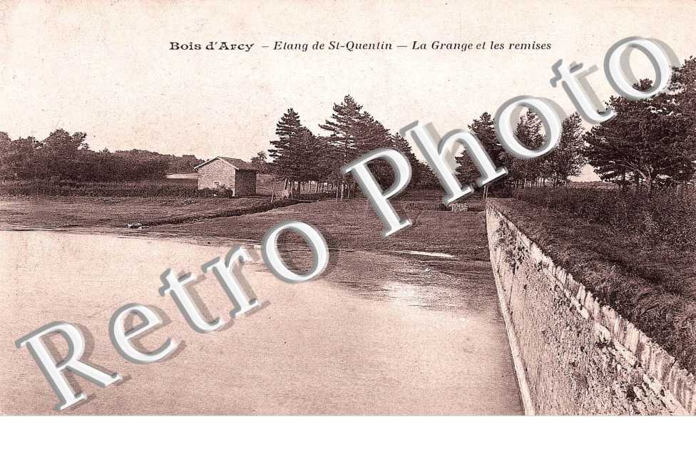 Etang de St Quentin, la Grange et les Remises
