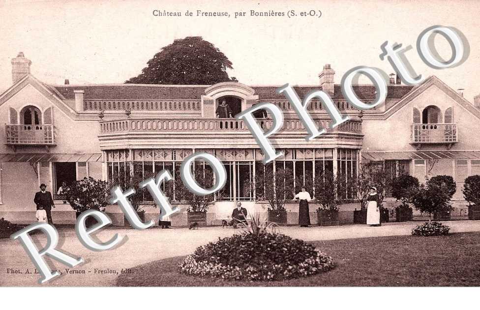 chateau de Freneuse, par Bonnieres