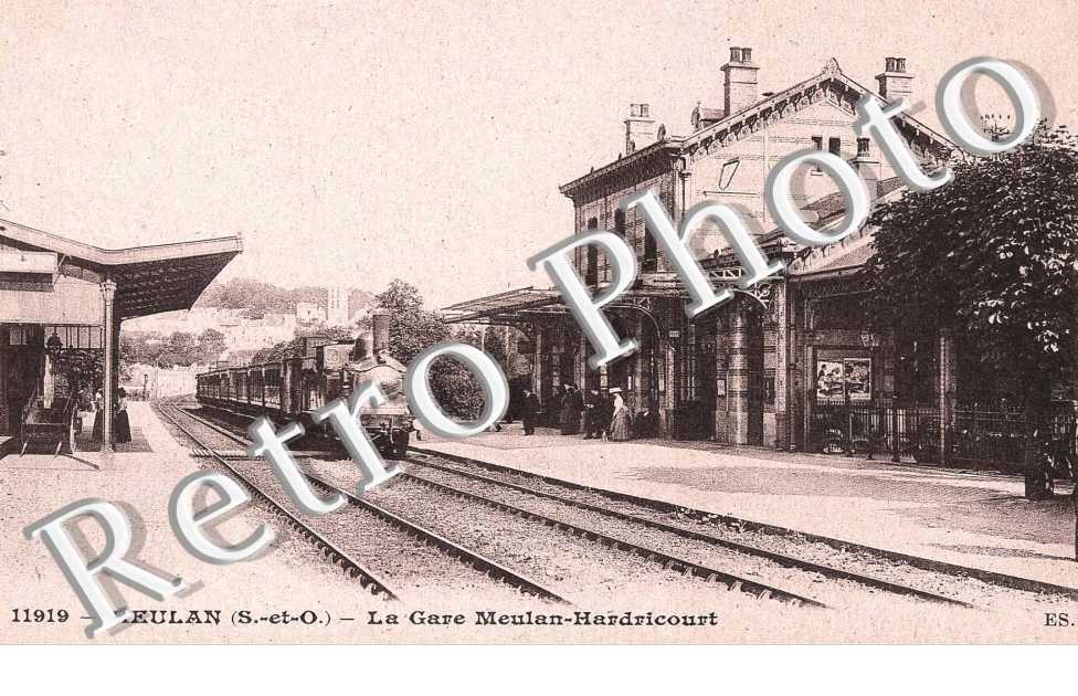 LA GARE MEULAN HAUDRICOURT