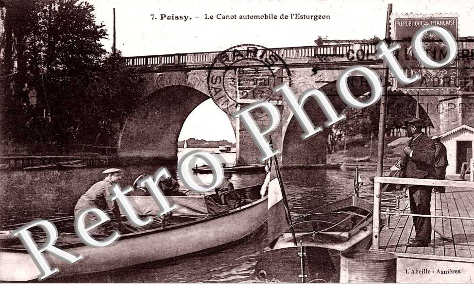 Le canot automobile de l'esturgeon