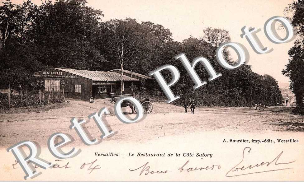 le Restaurant de la Côte Satory en 1904