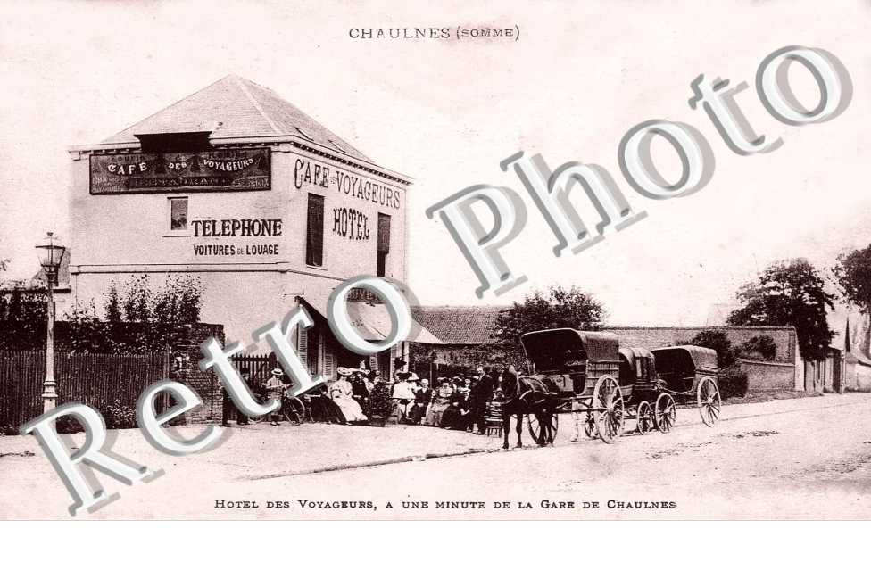 Hotel des voyageurs  - attelage de cheval