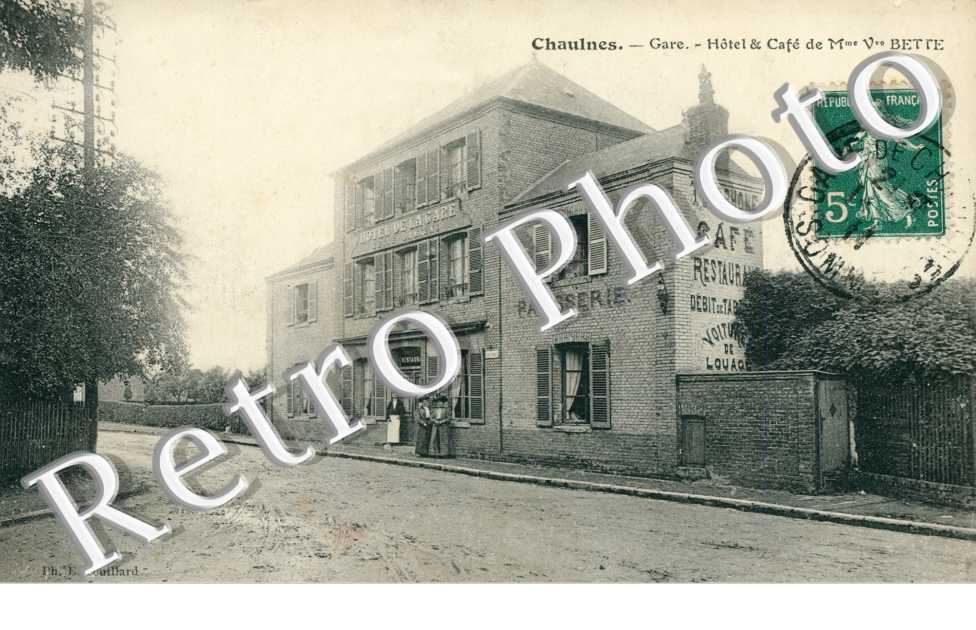 Gare - Hotel & cafe de Mme Vve Bette