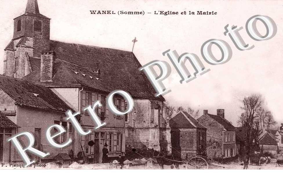 l&#039;eglise  et la mairie