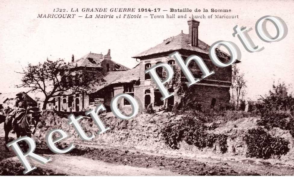 La Mairie et l&#039;Ecole - Ruines
