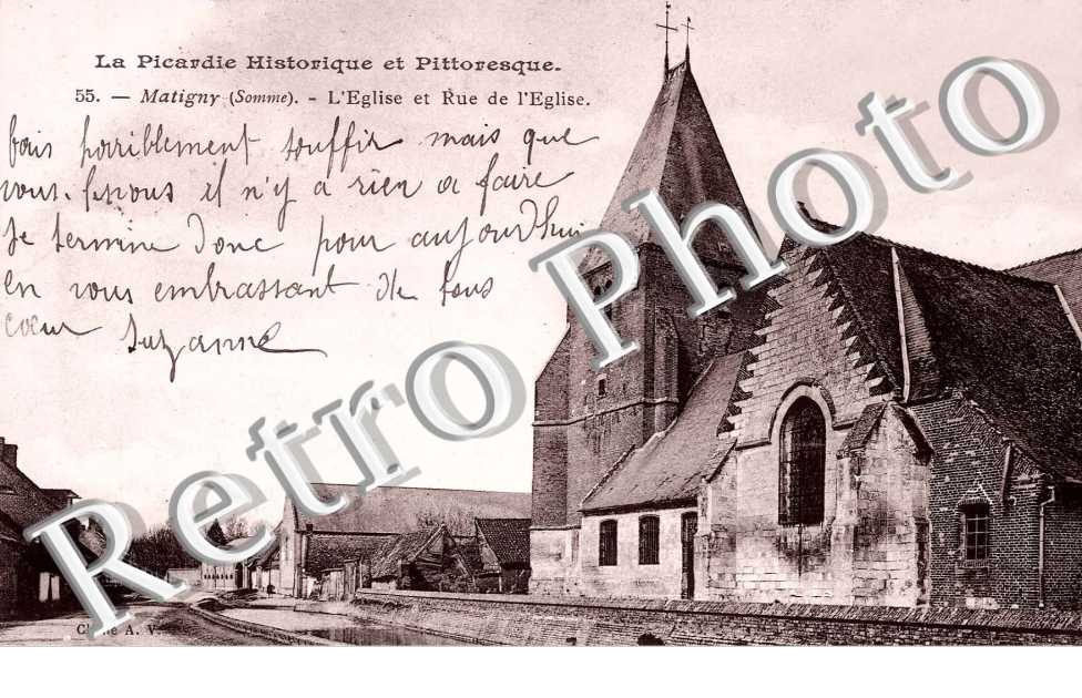 Eglise et rue de l&#039;Eglise