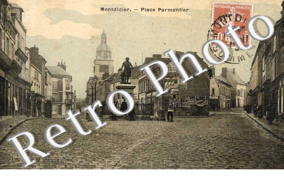 Place Parmentier  (toilee couleur)