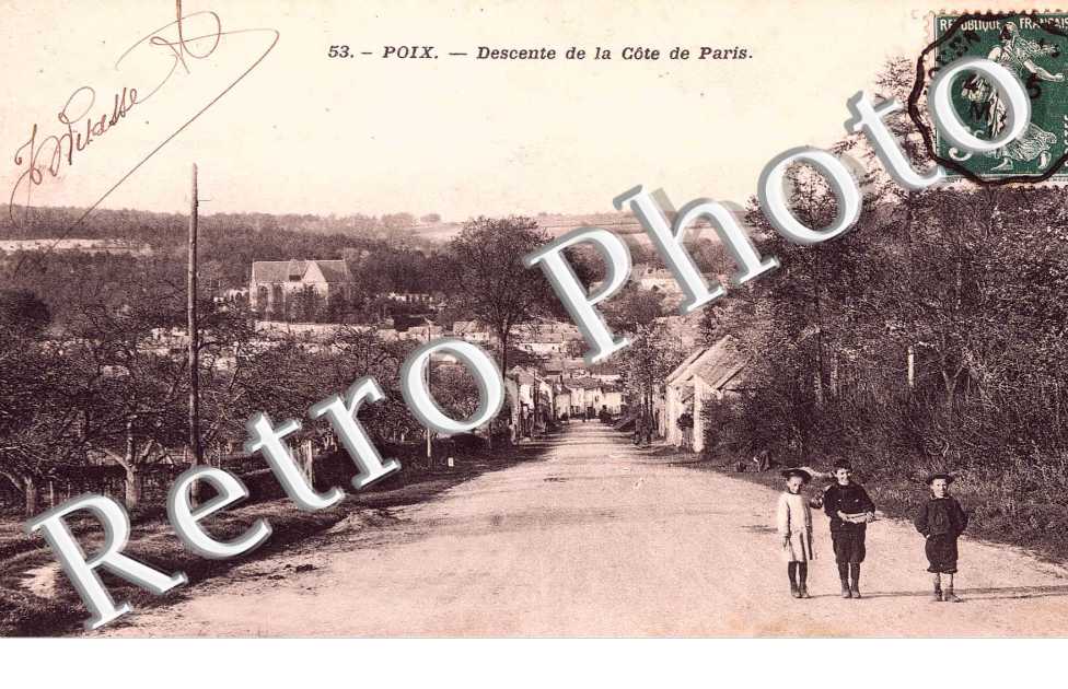la Descente de la Cote de Paris