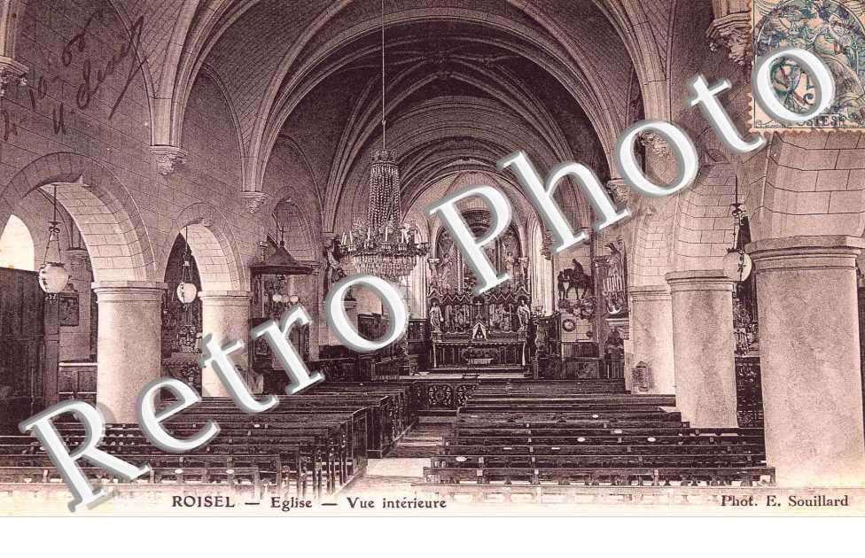 vue interieure de l&#039;eglise