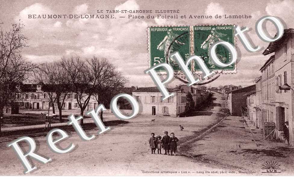 Place du Forail et Avenue de Lamothe