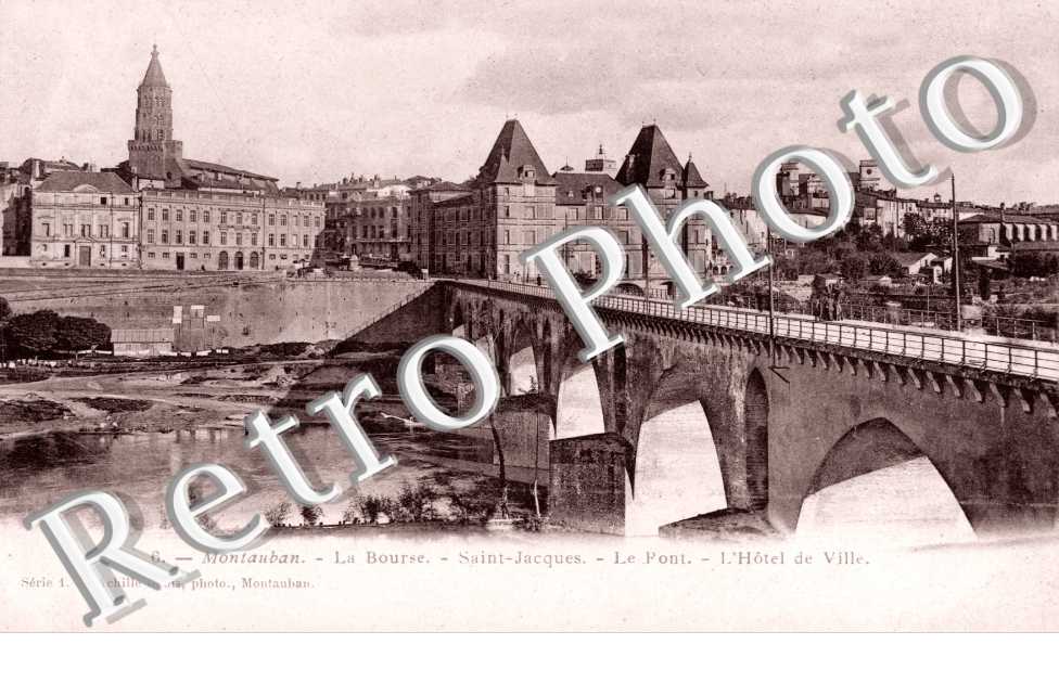 La Bourse - Saint Jacques - Le Pont - l&#039;Hôtel de Ville